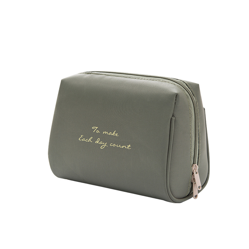 C091 Travel Sublimation Black Makeup Brush Bag